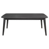 Carey black occasional table set with coffee table and two end tables