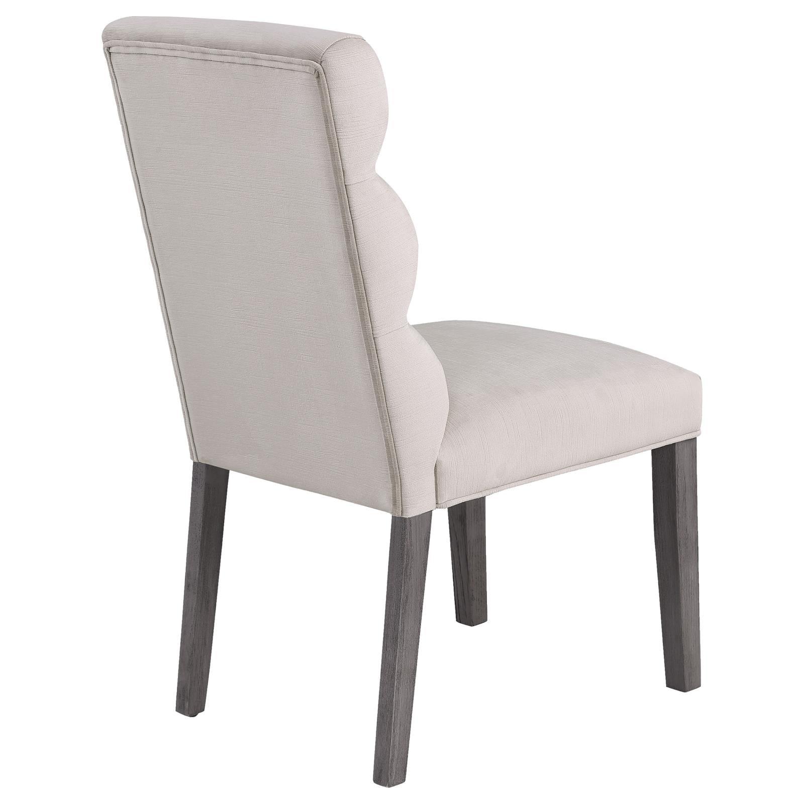 Carla side chair seat and back detail