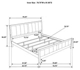 Decor Furniture showroom with Carlton bedroom set displayed