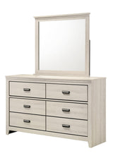 Carter White Modern Contemporary Solid Wood And Veneers 5-Drawers Chest - Ella Furniture