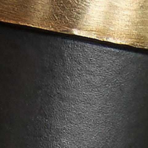Cashner Black/gold Finish Floor Lamp - Ella Furniture