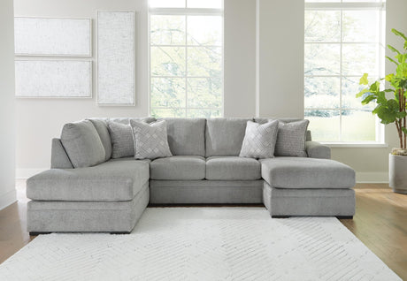 Casselbury Cement 2-Piece Sectional with Ottoman - image 13