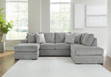 Casselbury Cement 2-Piece Sectional with Ottoman - image 12