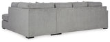 Casselbury Cement 2-Piece Sectional with Ottoman - image 5