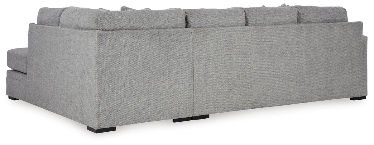 Casselbury Cement 2-Piece Sectional with Ottoman - image 5