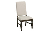 room view of Yates Neutral Fabric Rectangular Dining Room Set dining room furniture