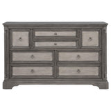 Cresswell 8-Drawer Bedroom Dresser Weathered Taupe — product image 3