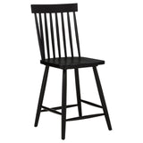 Andrews 5-Piece Round Counter Height Dining Set Light Ash and Black — product image 6