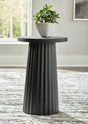 Ceilby Black Accent Table - Ella Furniture