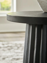 Ceilby Black Accent Table - Ella Furniture