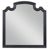 Close-up of Celina mirror beveled glass