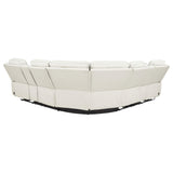 Rojas 3-Piece Dual Power L-Shaped Sectional Sofa with Bluetooth Greige — product image 5