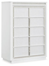 Chalanna White Chest of Drawers - Ella Furniture