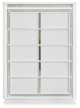 Chalanna White Chest of Drawers - Ella Furniture