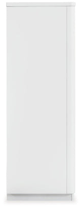 Chalanna White Chest of Drawers - Ella Furniture