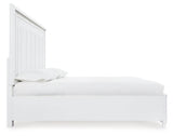 Chalanna King Size Upholstered Bed with storage drawers
