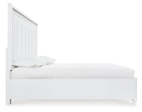 Chalanna King Size Upholstered Bed with storage drawers