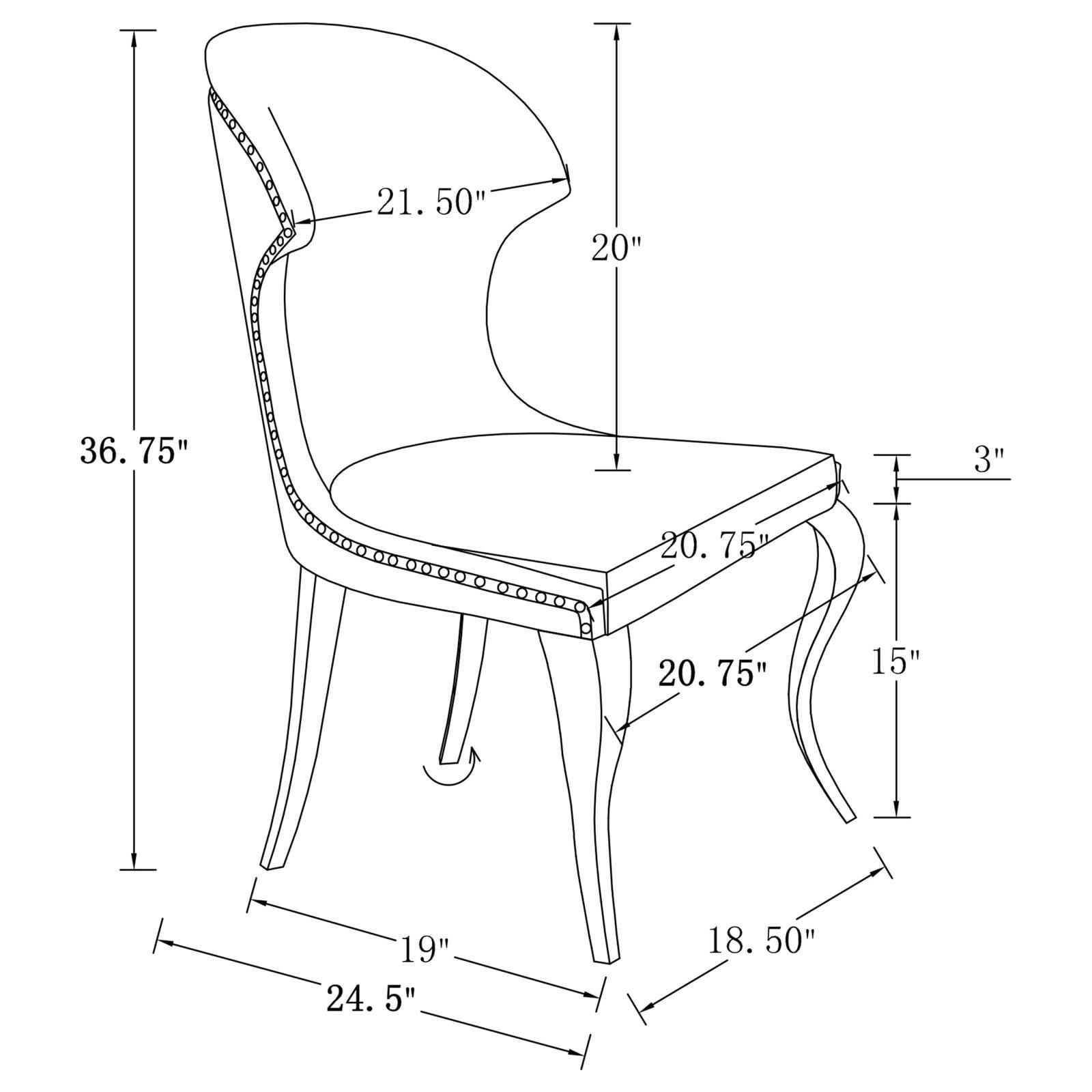 Cheyanne chair in dining room setting with complementary decor
