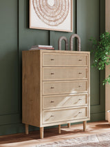 Cielden Two-tone Chest of Drawers - Ella Furniture