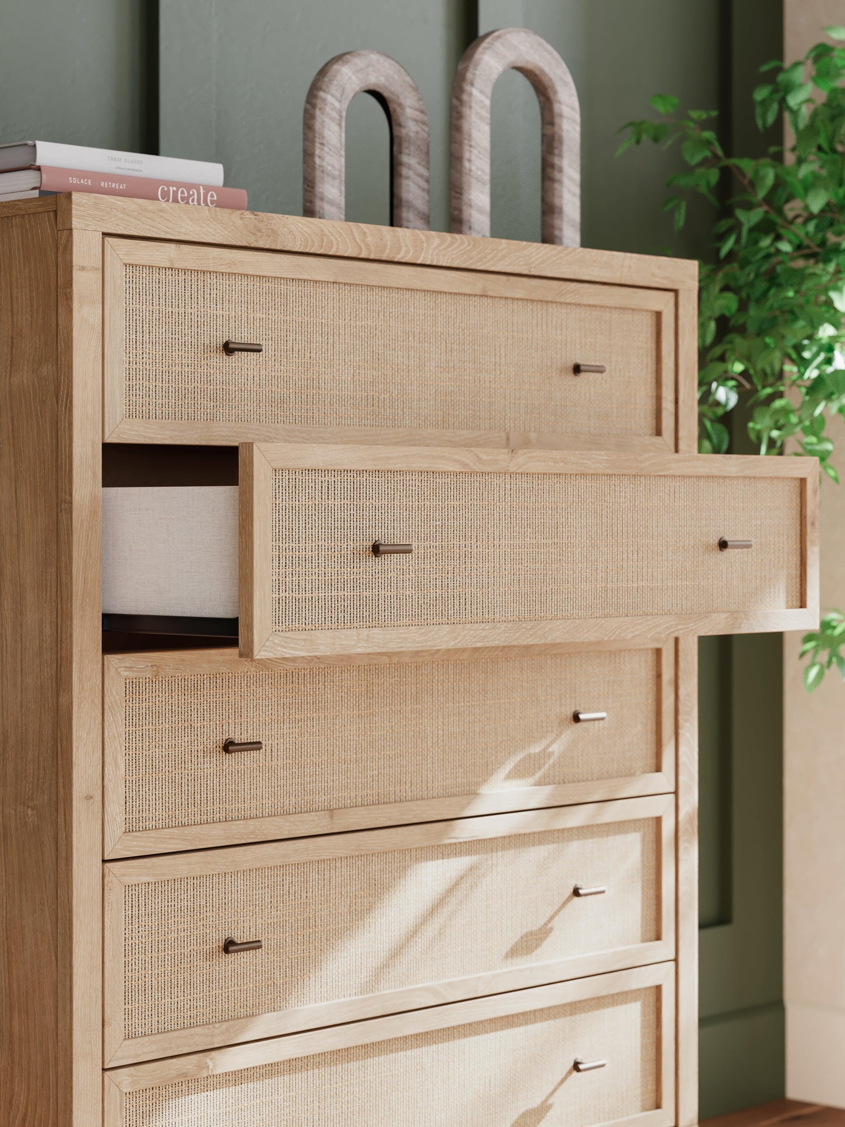 Cielden Two-tone Chest of Drawers - Ella Furniture