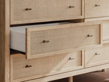 Framed pilasters and drawer fronts on Cielden dresser