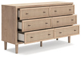 Cielden dresser drawer detail with bronze-tone knob