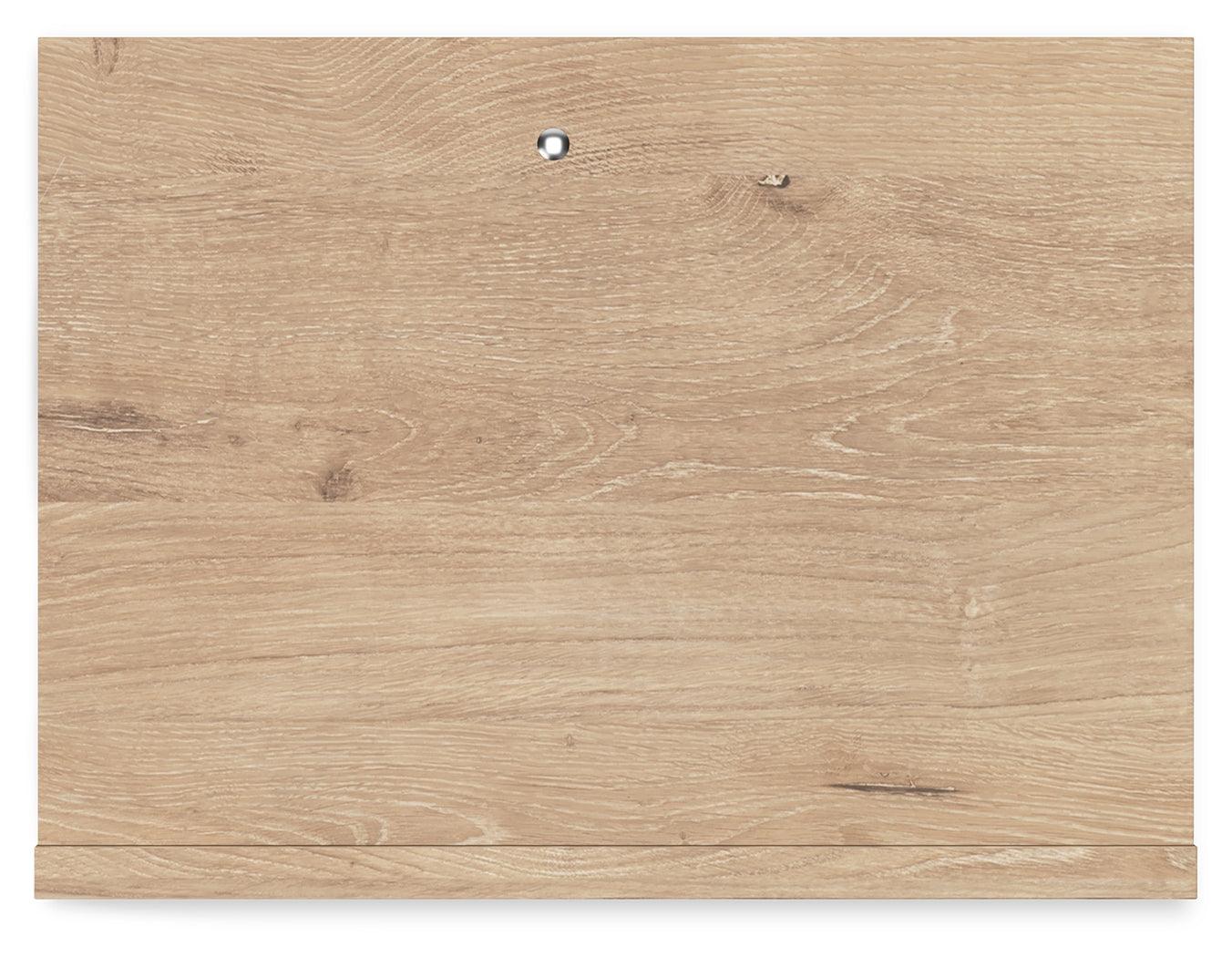 Top surface of Cielden Nightstand with smooth finish