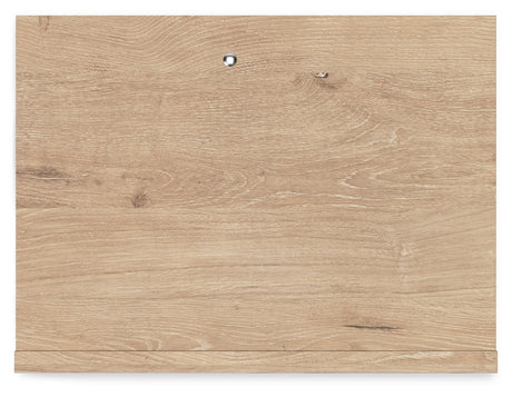 Top surface of Cielden Nightstand with smooth finish