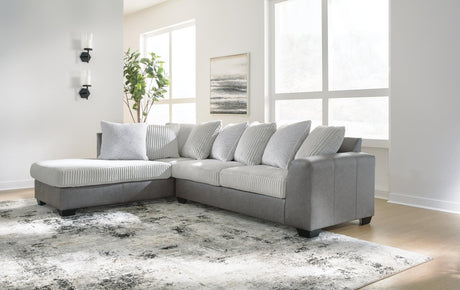 Clairette Court Alloy Chenille 2-Piece Sectional with Chaise - image 1