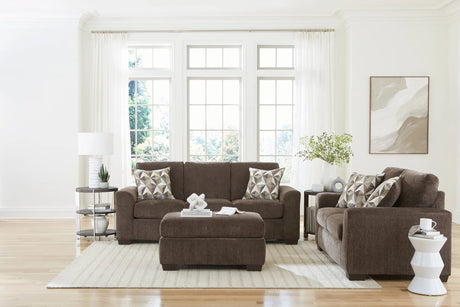 Cognac Nutmeg Sofa & Loveseat Set from Decor Furniture