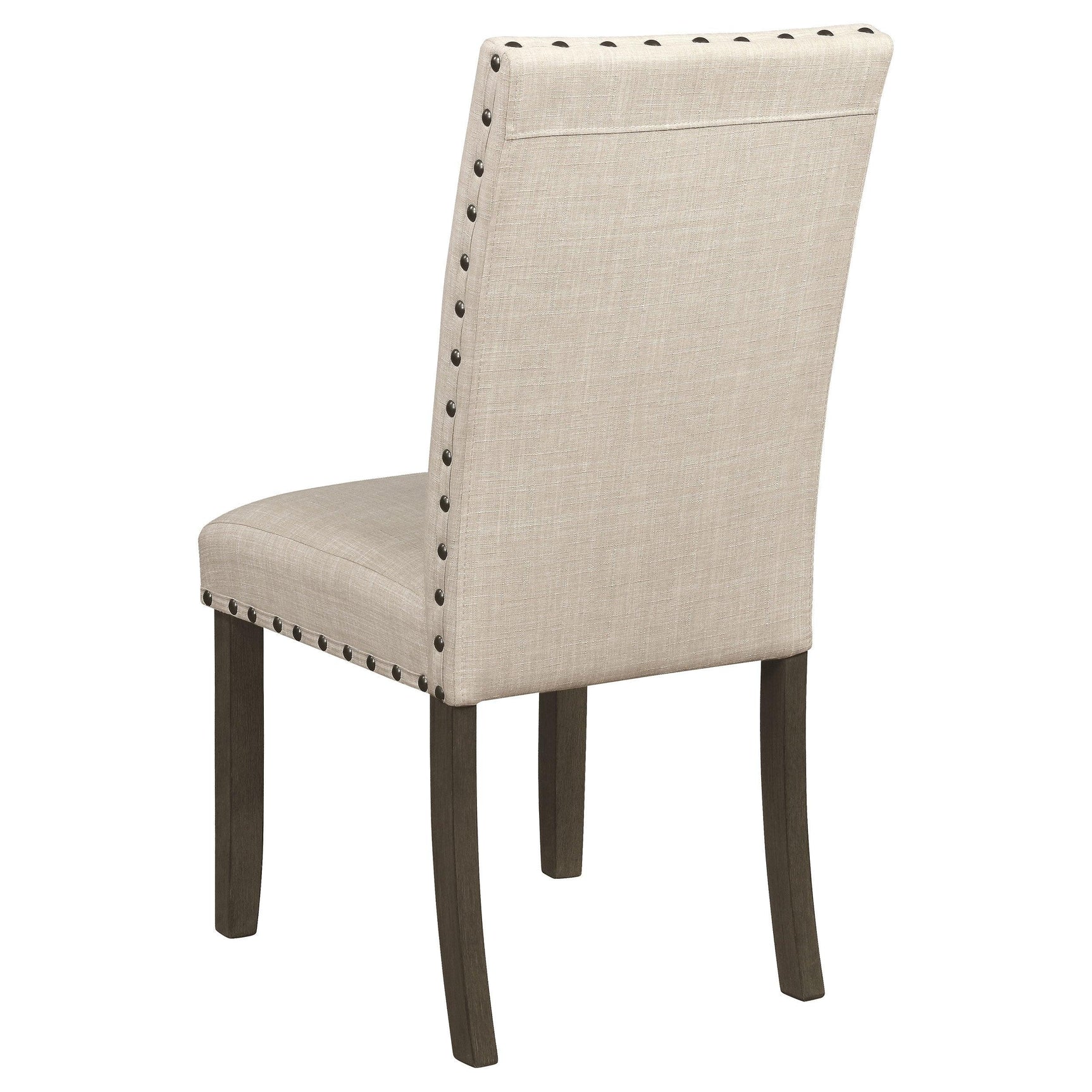 detail view of Coleman Rustic Golden Brown Rectangular Dining Room Set dining room furniture
