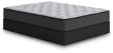 Comfort Plus Gray Full Mattress angled view