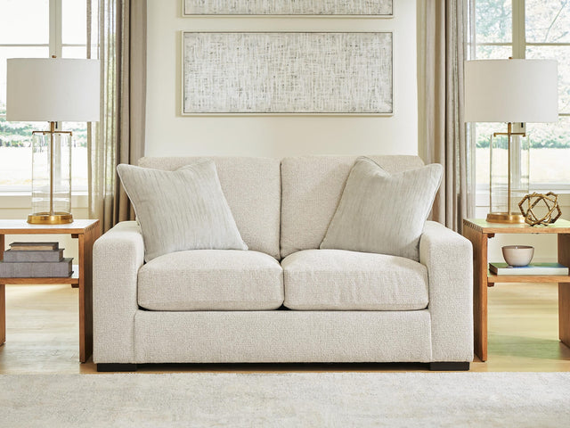 Conlee-Pike Linen Chenille Loveseat from Decor Furniture