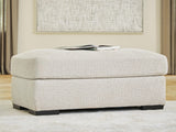 Conlee-Pike Linen Chenille Ottoman from Decor Furniture