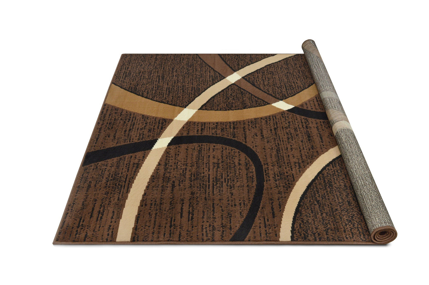 Contempo 40 5x7 Foot Chocolate Area Rug view 3