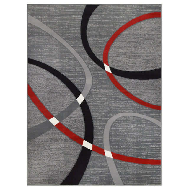 Contempo 40 5x7 Foot Fireball Area Rug from Decor Furniture