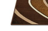 Contempo 42 5x7 Foot Chocolate Area Rug view 4