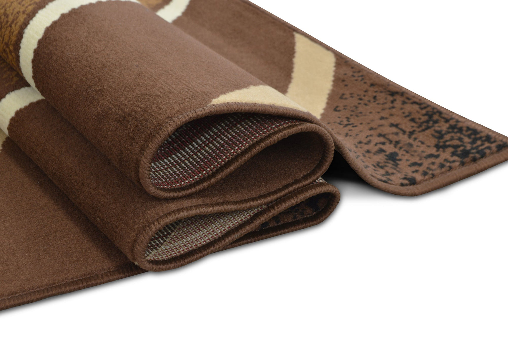 Contempo 42 5x7 Foot Chocolate Area Rug view 2