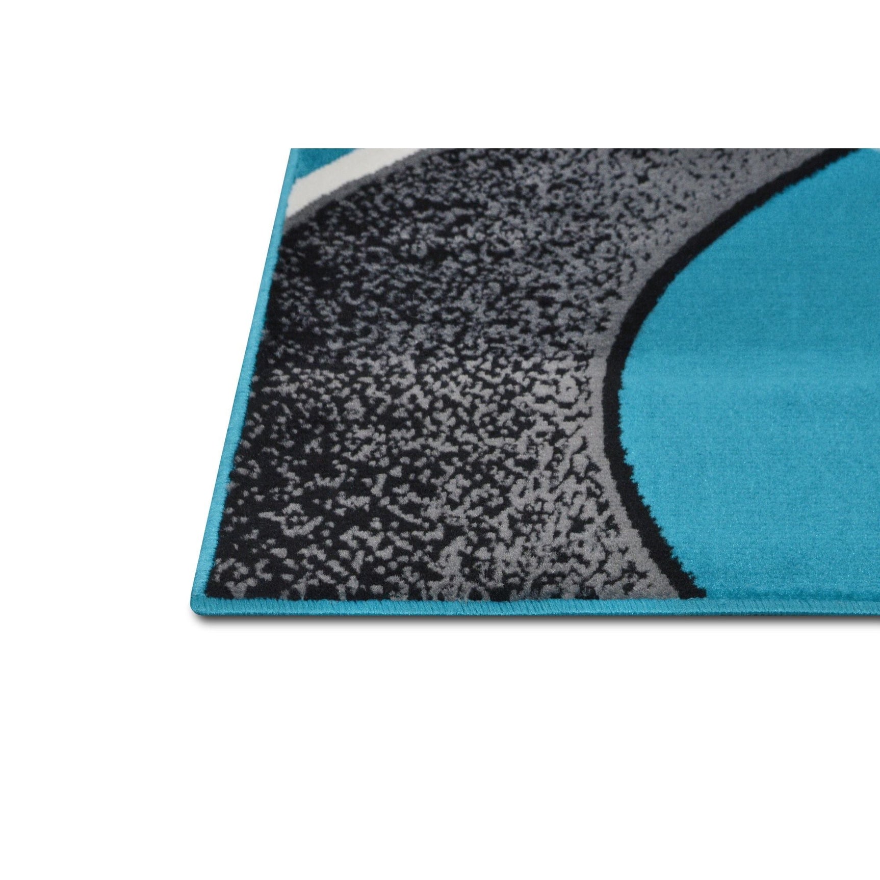 Contempo 42 Turquoise 5x7 Area Rug view 4