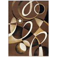 Contempo 45 Chocolate 5x7 Area Rug from Decor Furniture