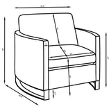 Side angle view highlighting sofa arms and cushions