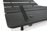 Detail of footrest elevation on Ashley Cosmic Power Base