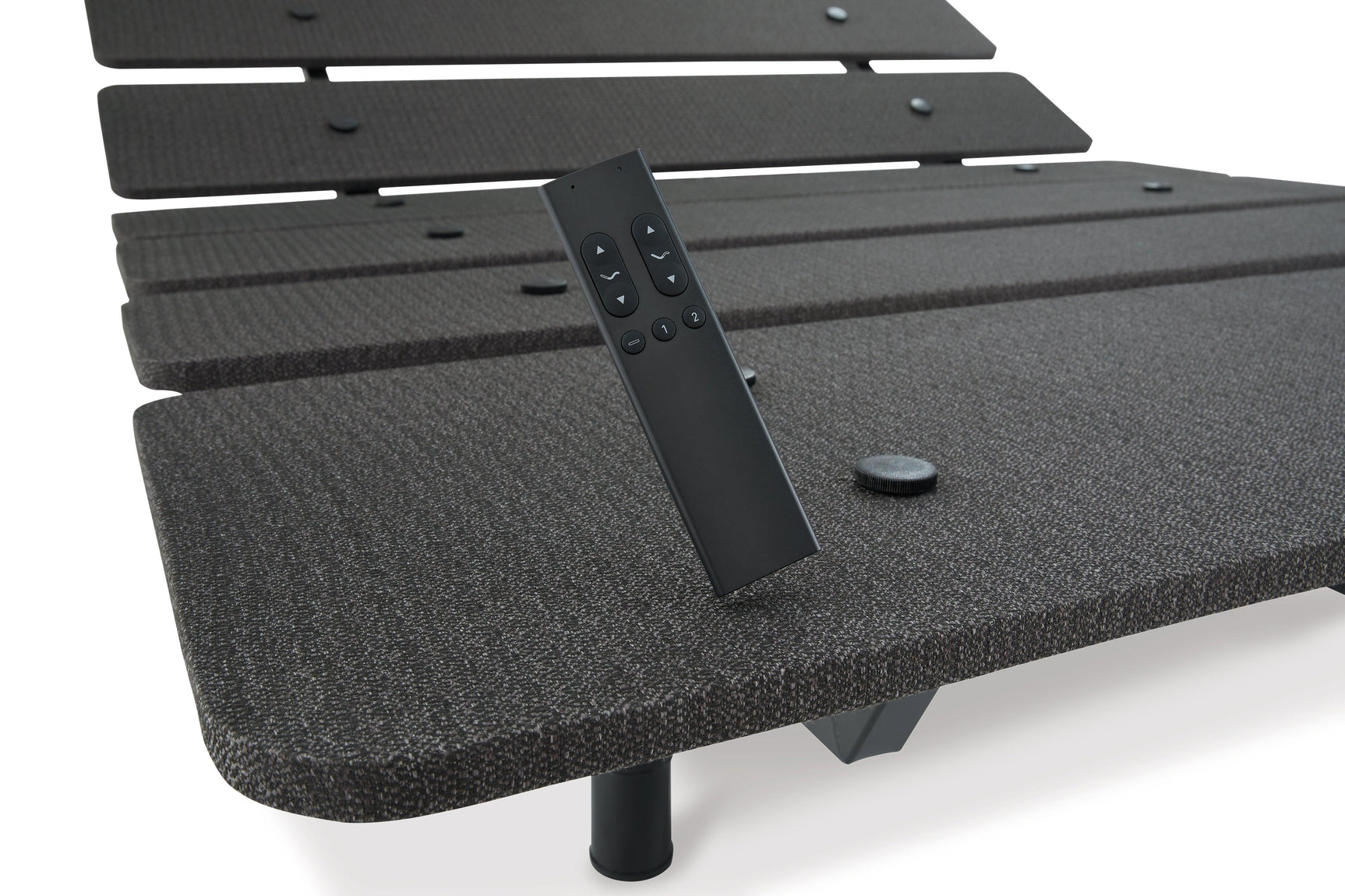 Detail of footrest elevation on Ashley Cosmic Power Base