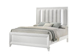 Cressida White Modern Contemporary Solid Wood 5-Drawers Chest - Ella Furniture