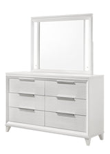 Cressida White Modern Contemporary Solid Wood 5-Drawers Chest - Ella Furniture