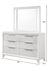 Cressida White Modern Contemporary Solid Wood 5-Drawers Chest - Ella Furniture