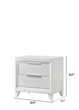 Cressida White Modern Contemporary Solid Wood 5-Drawers Chest - Ella Furniture