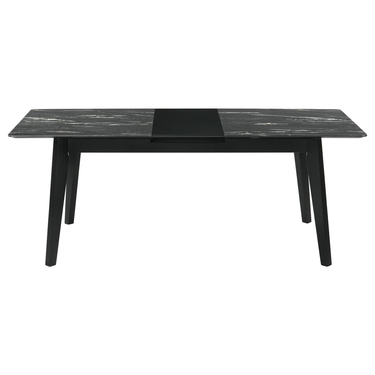 Extension leaf detail of Crestmont dining table