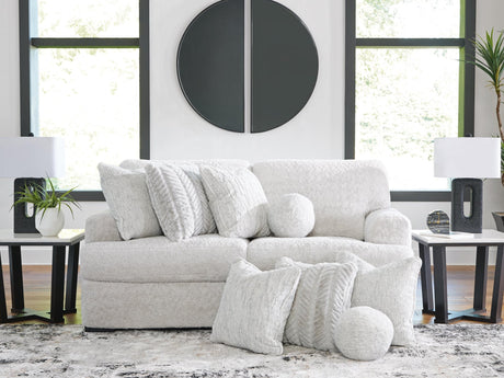 Cuddle Plush Arctic Chenille,Velvet 2-Piece Sectional - image 1
