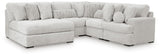 Cuddle Plush Arctic 5-Piece Sectional with Chaise - image 1